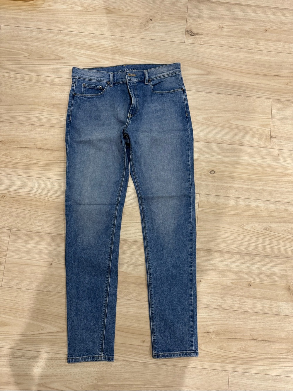 Slim Stretch Men's Jeans in Medium Blue